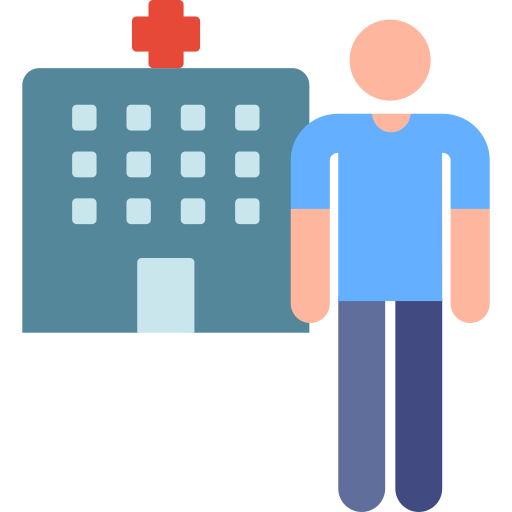 adultez Imagen ilustrativa de adulto en el hospital