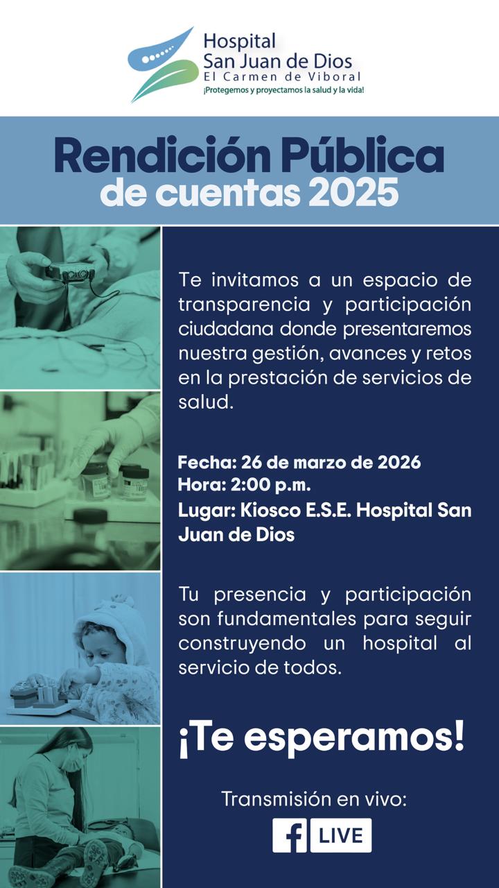 Rendicion de cuentas Rendición de cuentas 2025